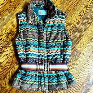 Missoni women’s vest, puffer size 2